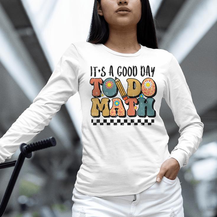 Good Day To Do Math Teacher Vintage Groovy Nerd Women Men Women Long Sleeve T-Shirt, Groovy Teacher Shirts, gift for family, gift for coworker Good Day To Do Math Teacher Vintage Groovy Nerd Women Men Women Long Sleeve T-Shirt, Groovy Teacher Shirts, gift for family, gift for coworker