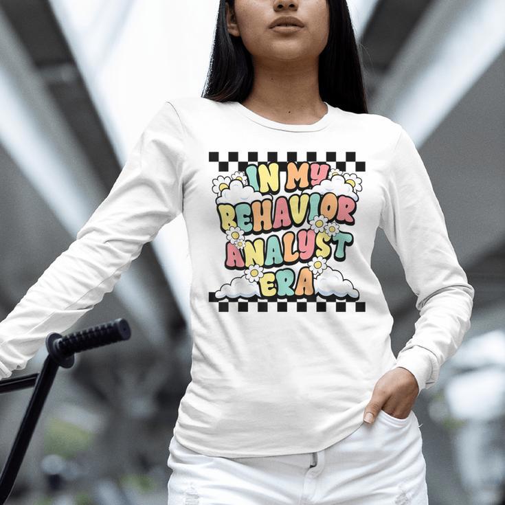 Groovy ABA RBT Therapist In My Behavior Analyst Era Teacher Women Long Sleeve T-Shirt, Groovy Teacher Shirts, gift for family, gift for coworker Groovy ABA RBT Therapist In My Behavior Analyst Era Teacher Women Long Sleeve T-Shirt, Groovy Teacher Shirts, gift for family, gift for coworker