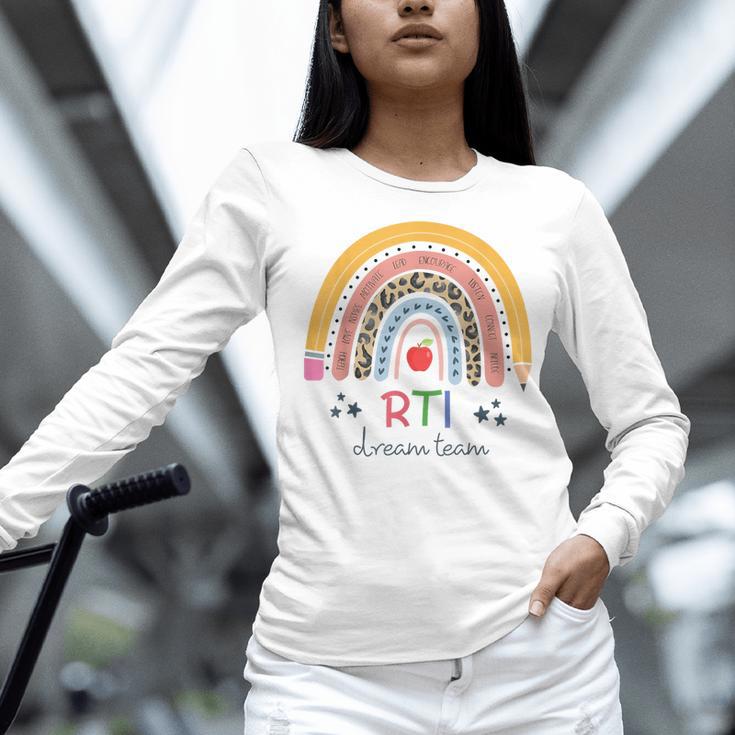 RTI Team RTI Teacher Rti Response To Intervention Teac Women Long Sleeve T-Shirt, gift for family, gift for coworker RTI Team RTI Teacher Rti Response To Intervention Teac Women Long Sleeve T-Shirt, gift for family, gift for coworker