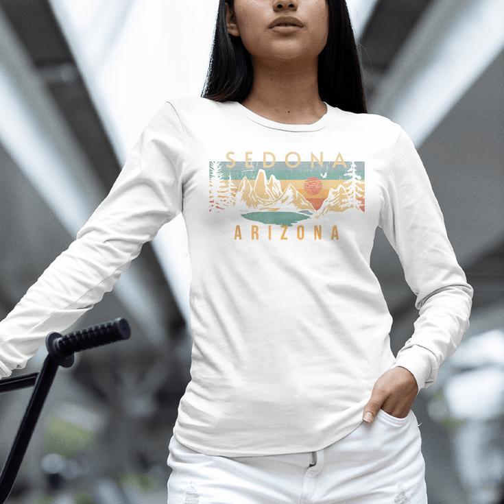Sedona Women Long Sleeve T-Shirt, gift for family, gift for coworker