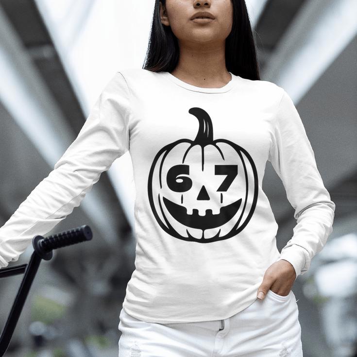 Six Seven Halloween Costume For Students Teachers Women Long Sleeve T-Shirt, gift for family, gift for coworker Six Seven Halloween Costume For Students Teachers Women Long Sleeve T-Shirt, gift for family, gift for coworker