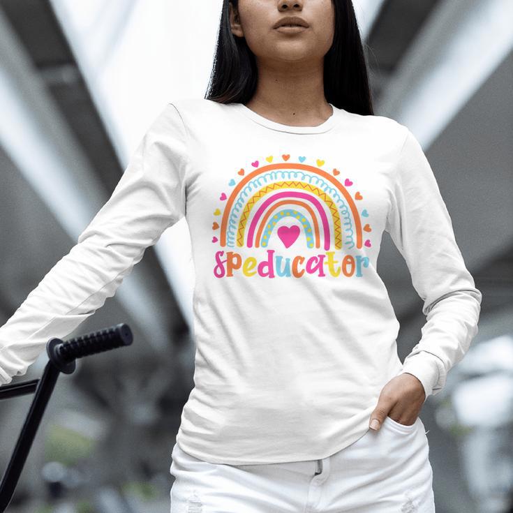 Speducator Special Education Teacher Sped Ed Women Long Sleeve T-Shirt, gift for family, gift for coworker Speducator Special Education Teacher Sped Ed Women Long Sleeve T-Shirt, gift for family, gift for coworker