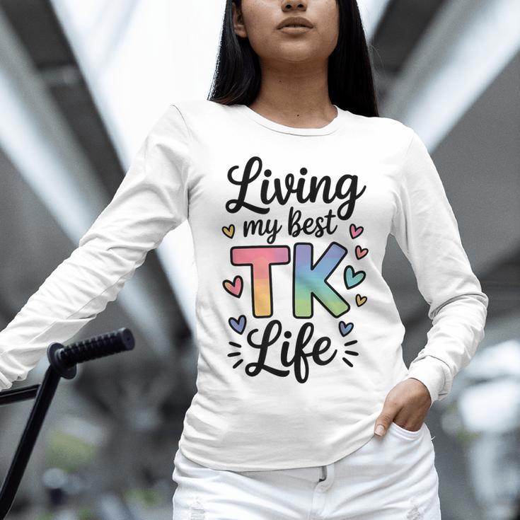 Transitional Kindergarten TK Teacher Women Long Sleeve T-Shirt, gift for family, gift for coworker Transitional Kindergarten TK Teacher Women Long Sleeve T-Shirt, gift for family, gift for coworker