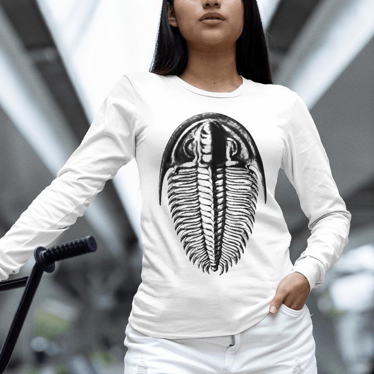 Trilobite Fossil Geology Teacher Student Geologist Women Long Sleeve T-Shirt, gift for family, gift for coworker Trilobite Fossil Geology Teacher Student Geologist Women Long Sleeve T-Shirt, gift for family, gift for coworker
