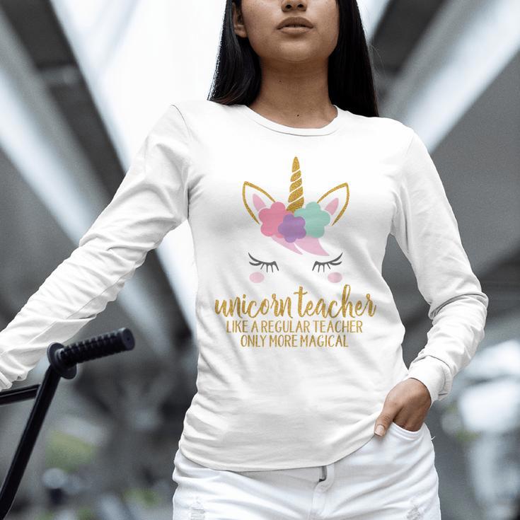 Unicorn Teacher Shirt For Women School Teacher Women Long Sleeve T-Shirt, gift for family, gift for coworker Unicorn Teacher Shirt For Women School Teacher Women Long Sleeve T-Shirt, gift for family, gift for coworker