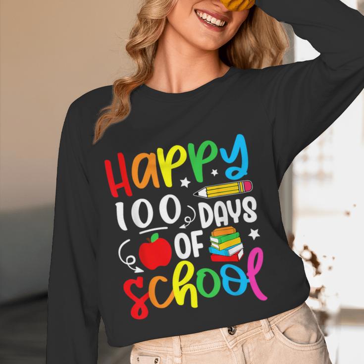 100th Day Of School Teachers Kids Girls Child Happy 100 Days Women Long Sleeve T-Shirt, novelty gifts, funny gifts 100th Day Of School Teachers Kids Girls Child Happy 100 Days Women Long Sleeve T-Shirt, novelty gifts, funny gifts