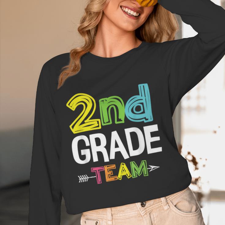 2nd Grade Team T-Shirt 2nd Grade Squad Teacher Women Long Sleeve T-Shirt, novelty gifts, funny gifts 2nd Grade Team T-Shirt 2nd Grade Squad Teacher Women Long Sleeve T-Shirt, novelty gifts, funny gifts