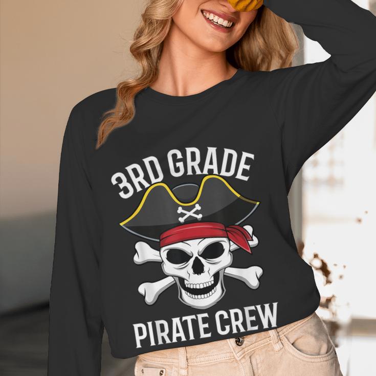 3rd Grade Pirate Crew Halloween Costume Student Teacher Women Long Sleeve T-Shirt, novelty gifts, funny gifts 3rd Grade Pirate Crew Halloween Costume Student Teacher Women Long Sleeve T-Shirt, novelty gifts, funny gifts