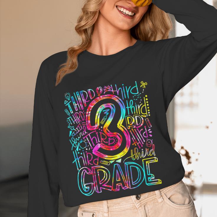 3rd Grade Typography Team Third Grade Teacher Back To School Women Long Sleeve T-Shirt, novelty gifts, funny gifts 3rd Grade Typography Team Third Grade Teacher Back To School Women Long Sleeve T-Shirt, novelty gifts, funny gifts