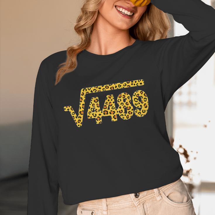 6 7 Leopard Pattern Meme Square Root 4489 Slang Math Teacher Women Long Sleeve T-Shirt, novelty gifts, funny gifts 6 7 Leopard Pattern Meme Square Root 4489 Slang Math Teacher Women Long Sleeve T-Shirt, novelty gifts, funny gifts