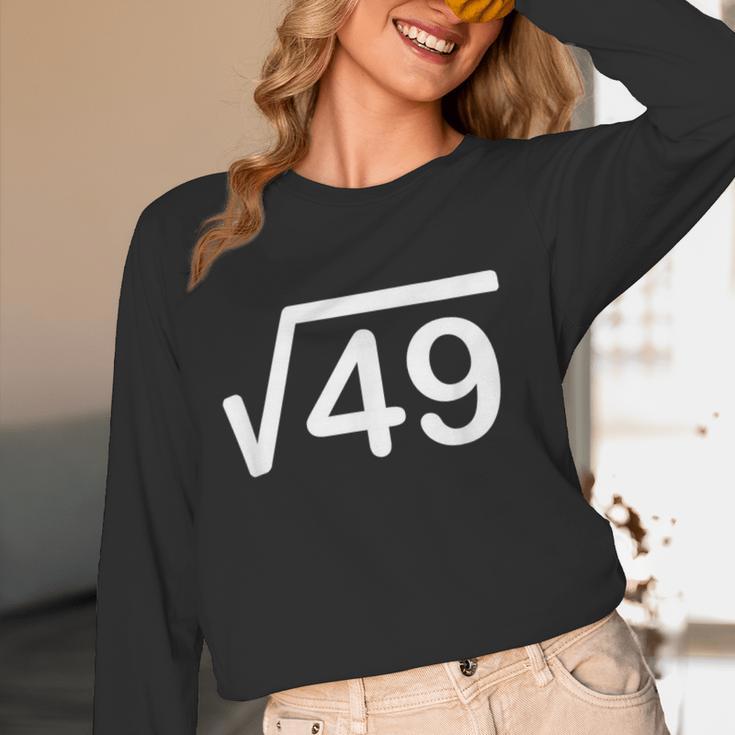 67 Six Seven Meme Square Root Couple Matching Teacher Women Long Sleeve T-Shirt, novelty gifts, funny gifts