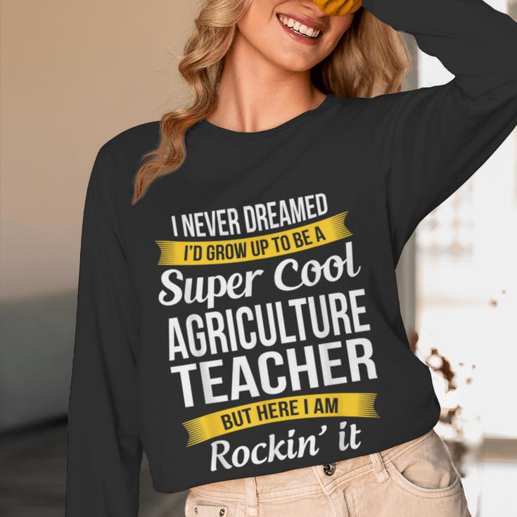 Agriculture Teacher Appreciation AG Teacher Women Long Sleeve T-Shirt, novelty gifts, funny gifts Agriculture Teacher Appreciation AG Teacher Women Long Sleeve T-Shirt, novelty gifts, funny gifts