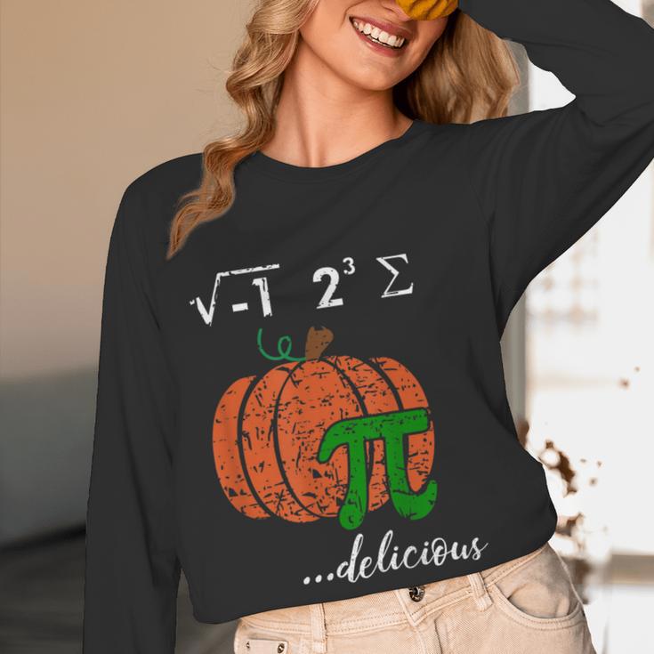 I Ate Some Pumpkin Pi Pie Math Teacher Halloween For Men Women Kids Women Long Sleeve T-Shirt, novelty gifts, funny gifts I Ate Some Pumpkin Pi Pie Math Teacher Halloween For Men Women Kids Women Long Sleeve T-Shirt, novelty gifts, funny gifts