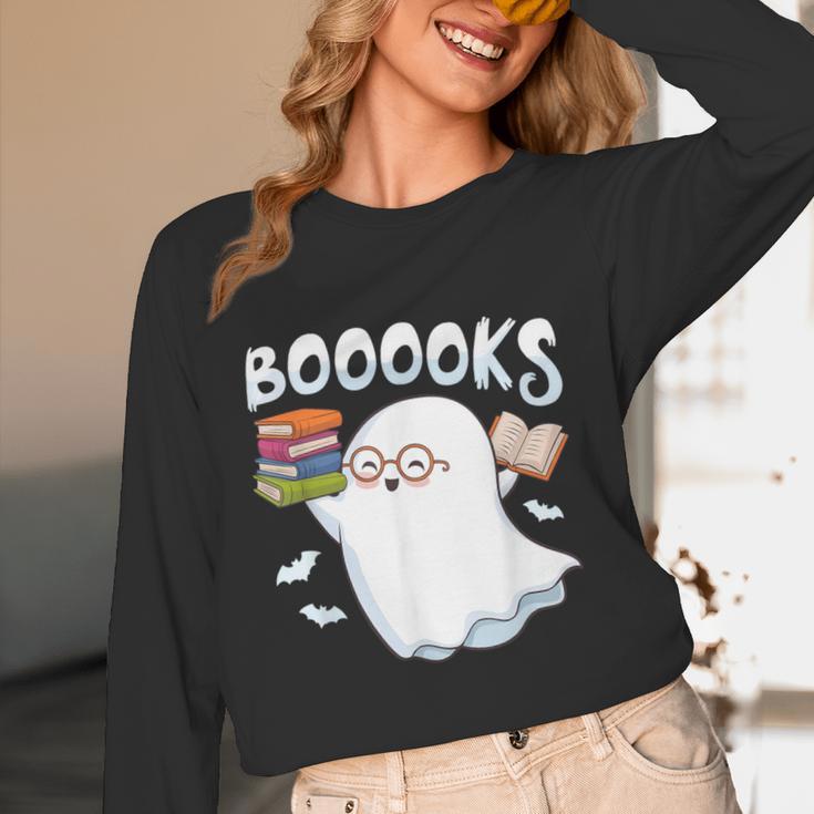 Books Halloween Librarian Teacher Reader Reading Book Lover Women Long Sleeve T-Shirt, novelty gifts, funny gifts Books Halloween Librarian Teacher Reader Reading Book Lover Women Long Sleeve T-Shirt, novelty gifts, funny gifts