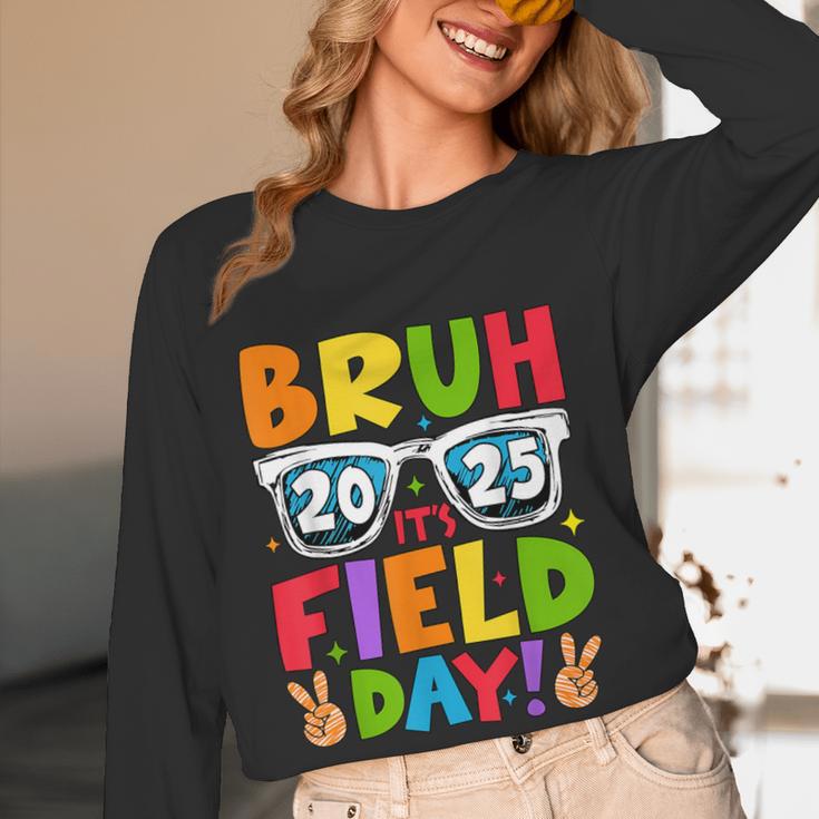 Bruh It's Field Day Teacher Boys Girls Kids Field Day 2025 Women Long Sleeve T-Shirt, novelty gifts, funny gifts Bruh It's Field Day Teacher Boys Girls Kids Field Day 2025 Women Long Sleeve T-Shirt, novelty gifts, funny gifts