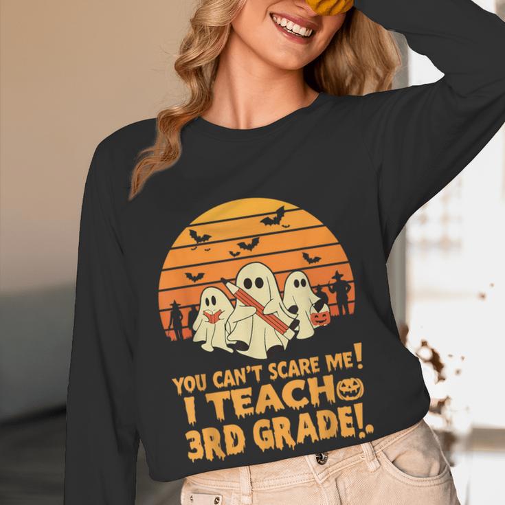 You Can't Scare Me I Teach 3rd Grade Teacher Halloween Men Women Kids Women Long Sleeve T-Shirt, novelty gifts, funny gifts You Can't Scare Me I Teach 3rd Grade Teacher Halloween Men Women Kids Women Long Sleeve T-Shirt, novelty gifts, funny gifts