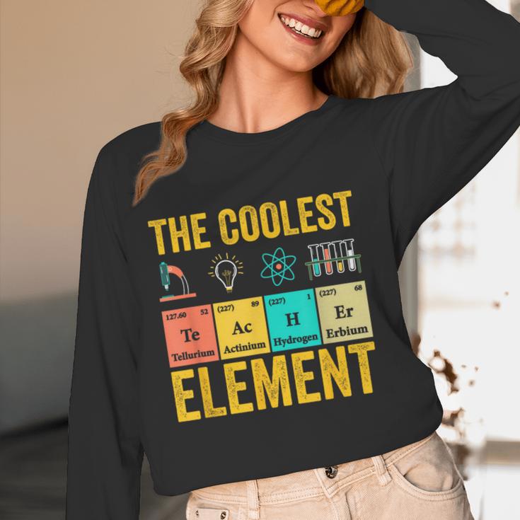 Chemistry Teacher Element Science Student Chemist Women Long Sleeve T-Shirt, novelty gifts, funny gifts