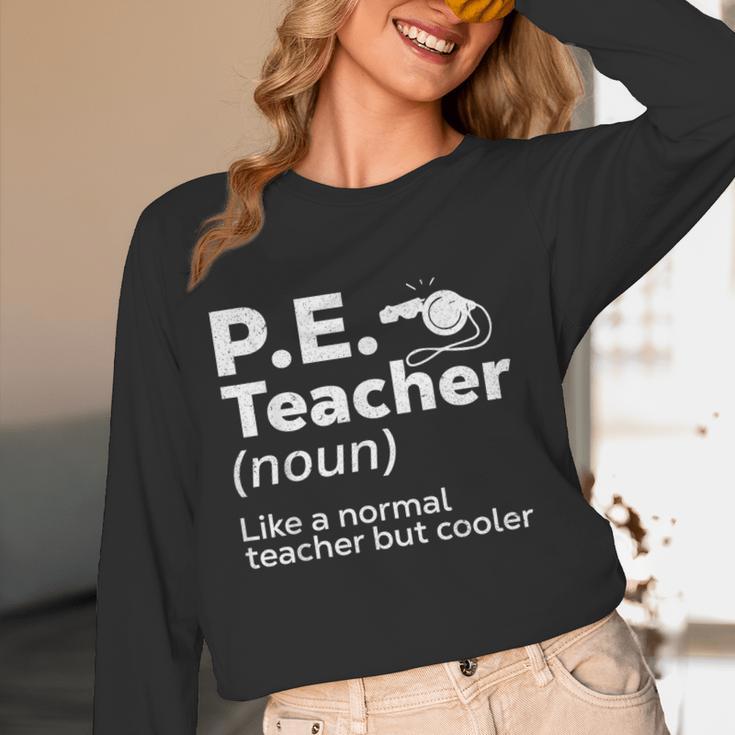 Cool PE Teacher Art For Men Women Physical Education Teacher Women Long Sleeve T-Shirt, novelty gifts, funny gifts Cool PE Teacher Art For Men Women Physical Education Teacher Women Long Sleeve T-Shirt, novelty gifts, funny gifts