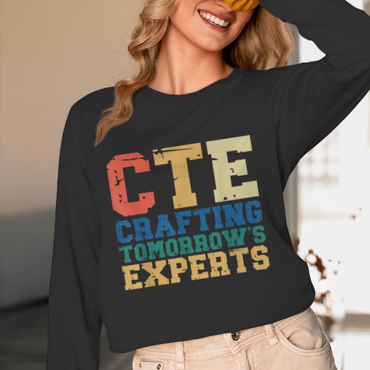 CTE Teacher Education Career Technical Women Long Sleeve T-Shirt, novelty gifts, funny gifts CTE Teacher Education Career Technical Women Long Sleeve T-Shirt, novelty gifts, funny gifts