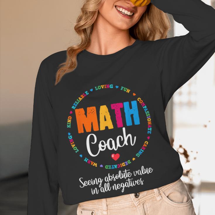 Cute Math Coach Teacher Mathematical Nerd School Women Long Sleeve T-Shirt, novelty gifts, funny gifts Cute Math Coach Teacher Mathematical Nerd School Women Long Sleeve T-Shirt, novelty gifts, funny gifts