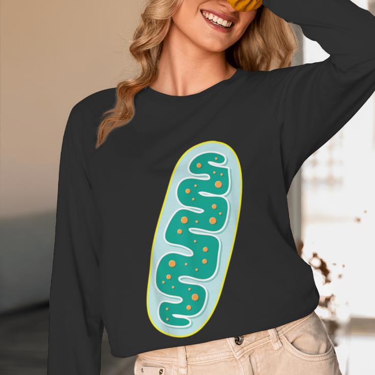 DIY Mitochondria Costume Biology Teacher Halloween Women Long Sleeve T-Shirt, novelty gifts, funny gifts