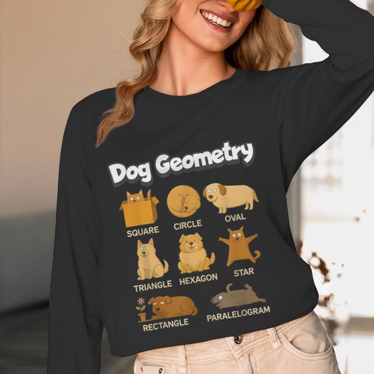 Dog Geometry Math Teacher Back To School STEM Humor Women Long Sleeve T-Shirt, novelty gifts, funny gifts Dog Geometry Math Teacher Back To School STEM Humor Women Long Sleeve T-Shirt, novelty gifts, funny gifts