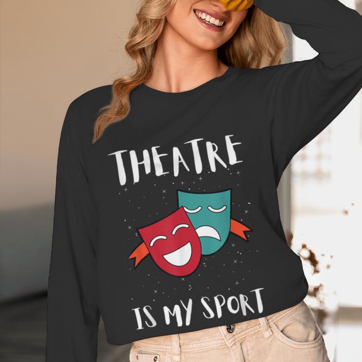 Drama Teacher For Theatre And Performing Arts Women Long Sleeve T-Shirt, novelty gifts, funny gifts