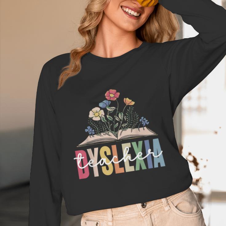 Dyslexia Teacher Awareness Dyslexic Dyslexics Dyslexia Women Long Sleeve T-Shirt, novelty gifts, funny gifts Dyslexia Teacher Awareness Dyslexic Dyslexics Dyslexia Women Long Sleeve T-Shirt, novelty gifts, funny gifts