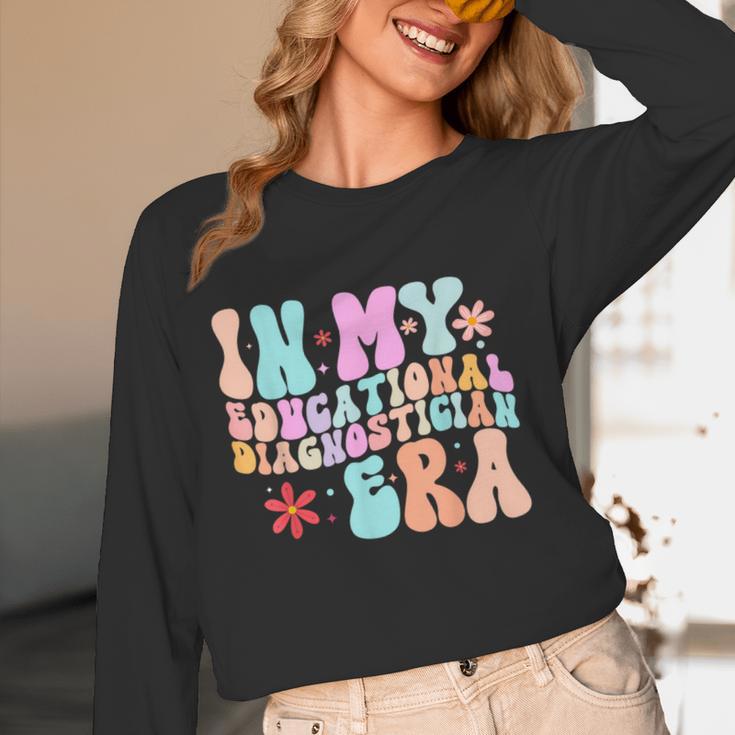In My Educational Diagnostician Era Learning Support Teacher Women Long Sleeve T-Shirt, novelty gifts, funny gifts