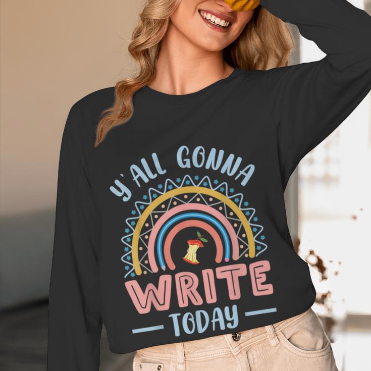 ELA English Teacher Women Long Sleeve T-Shirt, novelty gifts, funny gifts