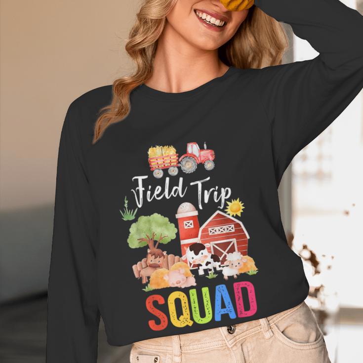 Farm Trip Field Trip Squad Farm Visit Teachers Students Women Long Sleeve T-Shirt, novelty gifts, funny gifts Farm Trip Field Trip Squad Farm Visit Teachers Students Women Long Sleeve T-Shirt, novelty gifts, funny gifts