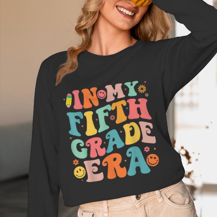 In My Fifth Grade Era 5th Grade Teacher Back To School Women Long Sleeve T-Shirt, novelty gifts, funny gifts In My Fifth Grade Era 5th Grade Teacher Back To School Women Long Sleeve T-Shirt, novelty gifts, funny gifts