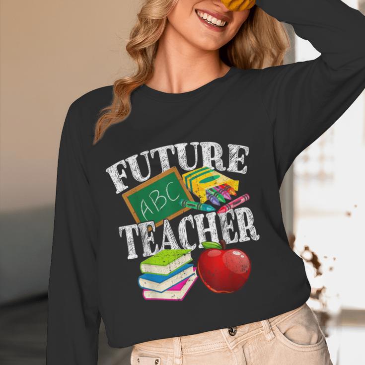 Future Teacher With Canyon And Book Teacher Men Women Girls Kids Women Long Sleeve T-Shirt, novelty gifts, funny gifts Future Teacher With Canyon And Book Teacher Men Women Girls Kids Women Long Sleeve T-Shirt, novelty gifts, funny gifts