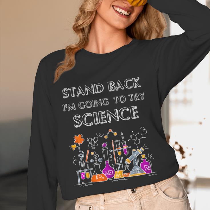 Going To Try Science Geek Nerd Tee Teacher STEM Women Long Sleeve T-Shirt, novelty gifts, funny gifts Going To Try Science Geek Nerd Tee Teacher STEM Women Long Sleeve T-Shirt, novelty gifts, funny gifts