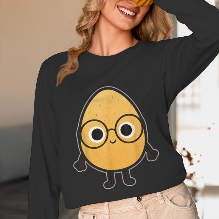 Good Egg Teacher Halloween Costume The Smart Cookie Women Long Sleeve T-Shirt, novelty gifts, funny gifts