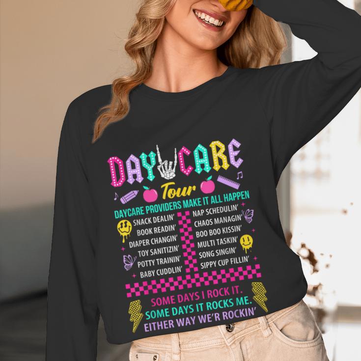 Groovy Day Care Some Days I Rock It Day Care Teacher Life Women Long Sleeve T-Shirt, novelty gifts, funny gifts Groovy Day Care Some Days I Rock It Day Care Teacher Life Women Long Sleeve T-Shirt, novelty gifts, funny gifts