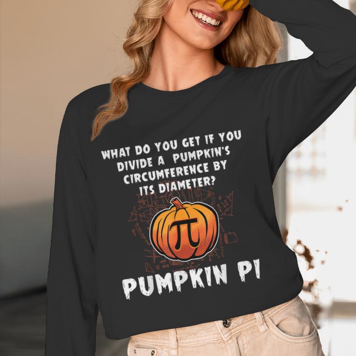 Halloween Pumpkin Pi Math Geometry Teachers Students For Men Women Kids Women Long Sleeve T-Shirt, novelty gifts, funny gifts Halloween Pumpkin Pi Math Geometry Teachers Students For Men Women Kids Women Long Sleeve T-Shirt, novelty gifts, funny gifts