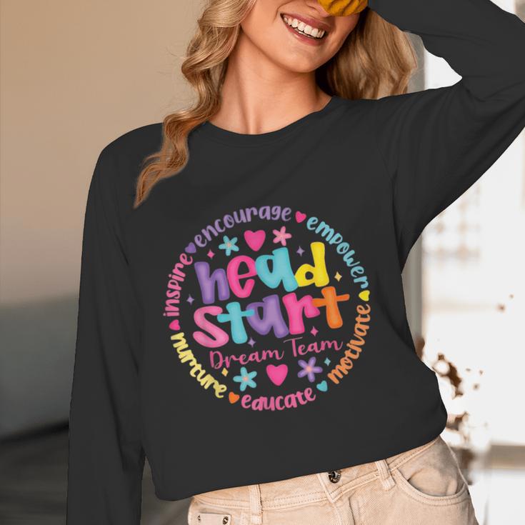 Head Start Dream Team Squad Teacher Headstart Back To School Women Long Sleeve T-Shirt, novelty gifts, funny gifts Head Start Dream Team Squad Teacher Headstart Back To School Women Long Sleeve T-Shirt, novelty gifts, funny gifts