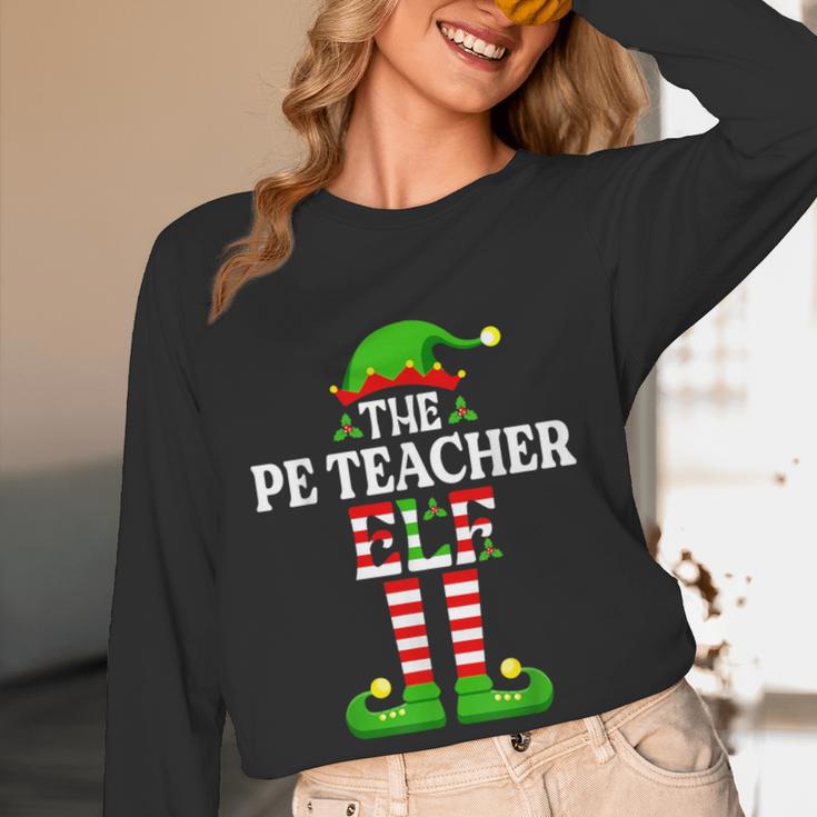 I'm The PE Teacher Elf Christmas Family Matching Women Long Sleeve T-Shirt, novelty gifts, funny gifts I'm The PE Teacher Elf Christmas Family Matching Women Long Sleeve T-Shirt, novelty gifts, funny gifts