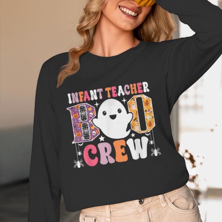 Infant Teacher Boo Crew Halloween Costume Women Long Sleeve T-Shirt, novelty gifts, funny gifts Infant Teacher Boo Crew Halloween Costume Women Long Sleeve T-Shirt, novelty gifts, funny gifts