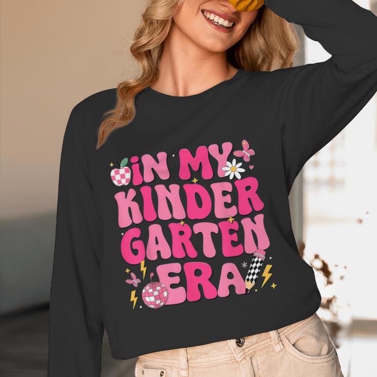 In My Kindergarten Era Girl Back To School Kinder Teacher Women Long Sleeve T-Shirt, novelty gifts, funny gifts In My Kindergarten Era Girl Back To School Kinder Teacher Women Long Sleeve T-Shirt, novelty gifts, funny gifts