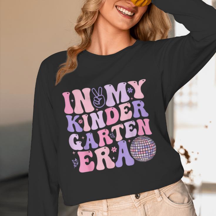 In My Kindergarten Era Teacher Kids Back To School Kinder Women Long Sleeve T-Shirt, novelty gifts, funny gifts In My Kindergarten Era Teacher Kids Back To School Kinder Women Long Sleeve T-Shirt, novelty gifts, funny gifts