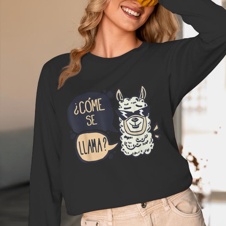 Llama Shirt English Teacher School Student ESL Joke Women Long Sleeve T-Shirt, novelty gifts, funny gifts Llama Shirt English Teacher School Student ESL Joke Women Long Sleeve T-Shirt, novelty gifts, funny gifts