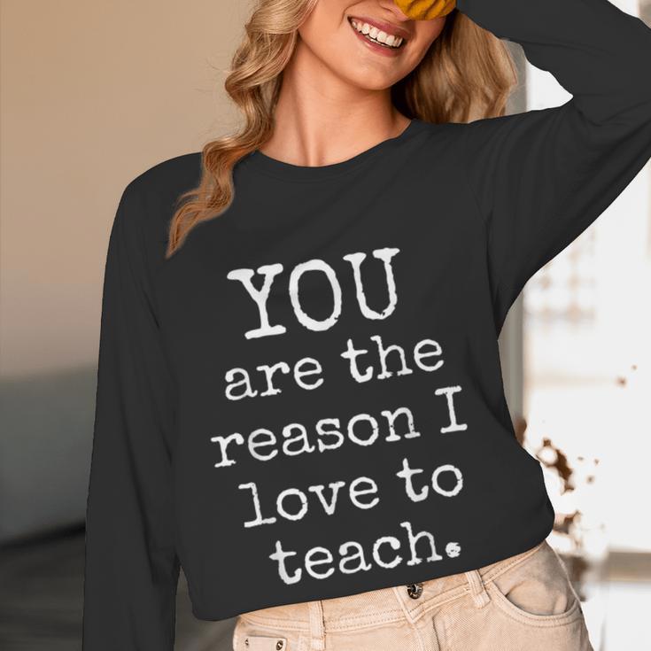 Love To Teach Positive Affirmation Kind Motivational Teacher Women Long Sleeve T-Shirt, novelty gifts, funny gifts Love To Teach Positive Affirmation Kind Motivational Teacher Women Long Sleeve T-Shirt, novelty gifts, funny gifts