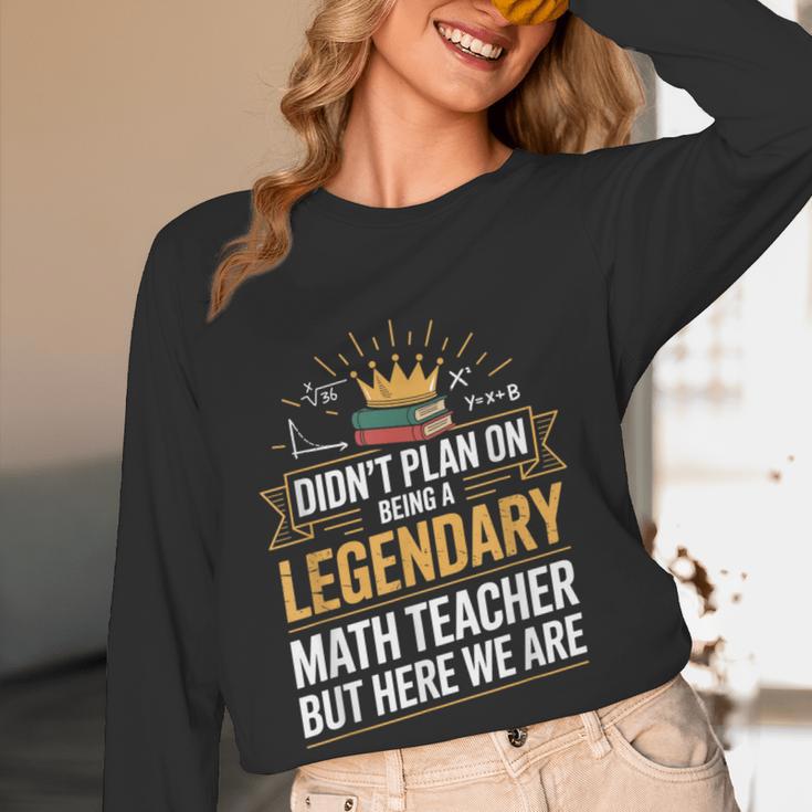 Math Teacher For Algebra Lovers Mathematics Women Long Sleeve T-Shirt, novelty gifts, funny gifts Math Teacher For Algebra Lovers Mathematics Women Long Sleeve T-Shirt, novelty gifts, funny gifts