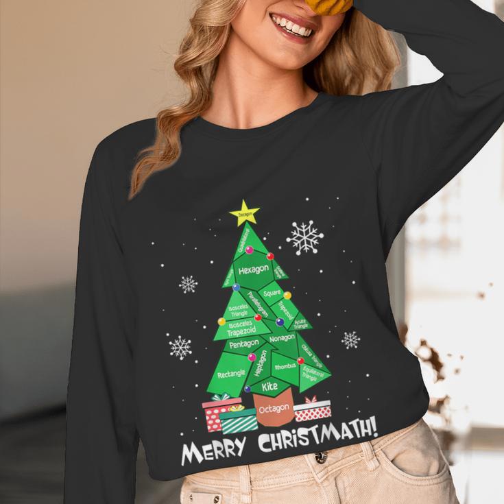 Math Teacher Polygon Christmas Tree Geometry Merry Christmas Women Long Sleeve T-Shirt, novelty gifts, funny gifts Math Teacher Polygon Christmas Tree Geometry Merry Christmas Women Long Sleeve T-Shirt, novelty gifts, funny gifts