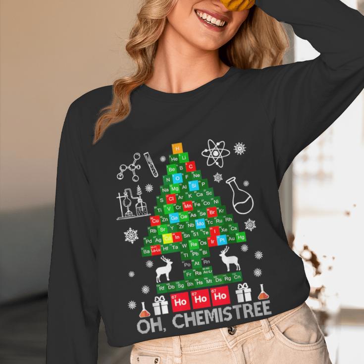 Oh Chemistree Scientist Chemical Christmas Xmas Teacher Women Long Sleeve T-Shirt, novelty gifts, funny gifts Oh Chemistree Scientist Chemical Christmas Xmas Teacher Women Long Sleeve T-Shirt, novelty gifts, funny gifts
