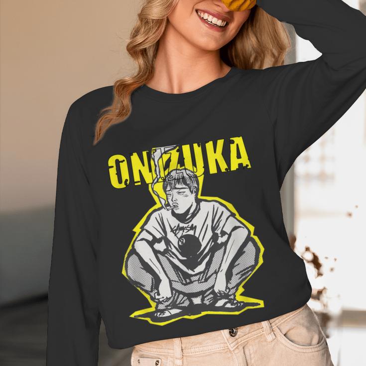 Onizuka Great Teacher Classic Anime Women Long Sleeve T-Shirt, novelty gifts, funny gifts