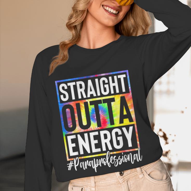 Paraprofessional Straight Outta Energy Teacher Life For Men Women Women Long Sleeve T-Shirt, novelty gifts, funny gifts Paraprofessional Straight Outta Energy Teacher Life For Men Women Women Long Sleeve T-Shirt, novelty gifts, funny gifts