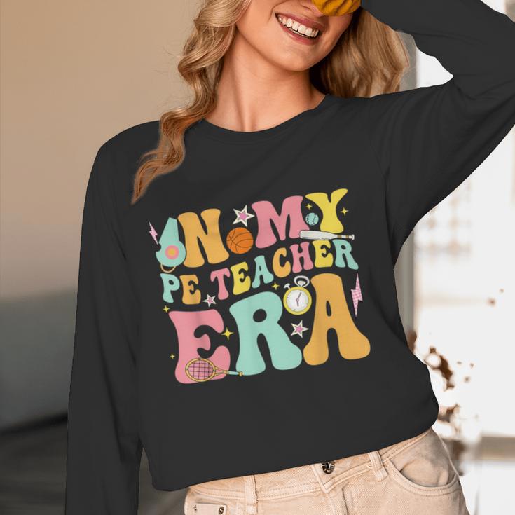 In My Physical Education Era PE Teacher Women Men Women Long Sleeve T-Shirt, novelty gifts, funny gifts